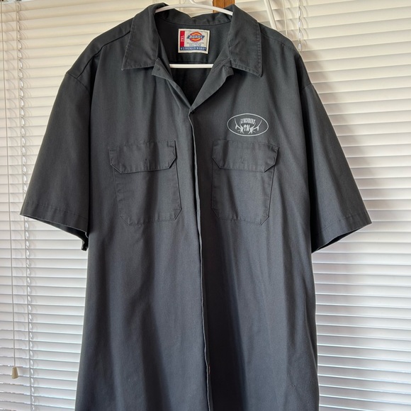 Dickies Men’s 2XL Jack Daniel’s Logo, short sleeve button down work shirt - Picture 1 of 8